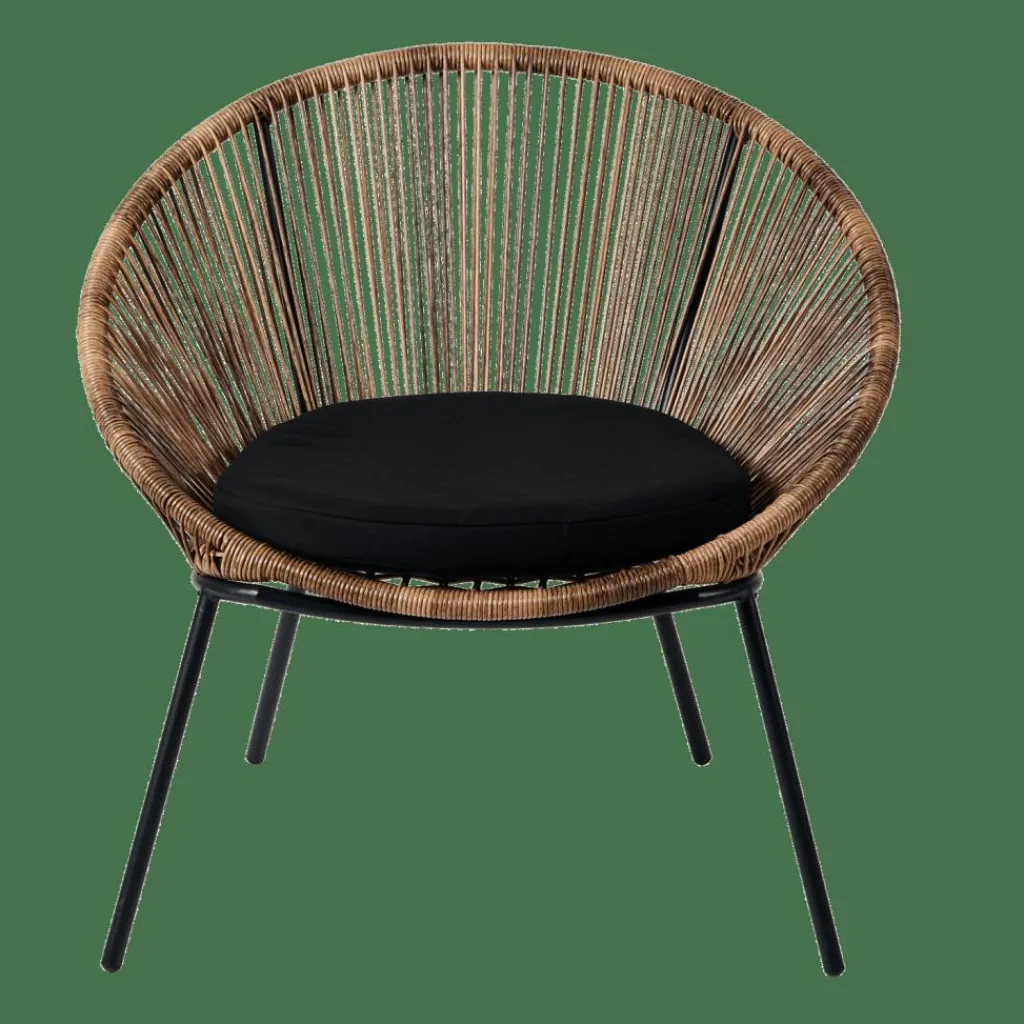 Fauteuils De Jardin^CASA PAPAYO Chaise Lounge Avec Coussin Naturel