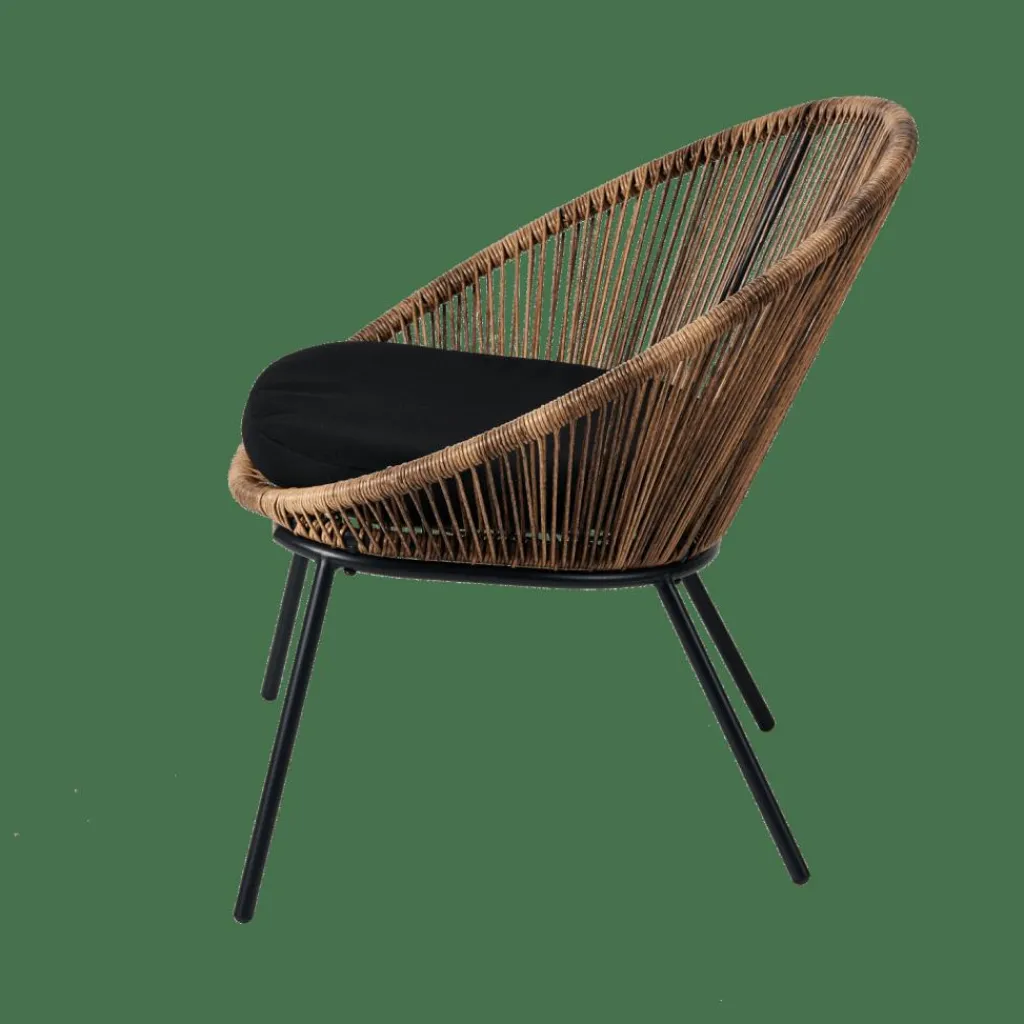 Fauteuils De Jardin^CASA PAPAYO Chaise Lounge Avec Coussin Naturel