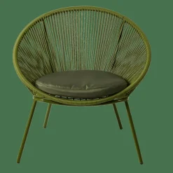 Fauteuils De Jardin^CASA PAPAYO Chaise Lounge Avec Coussin Vert