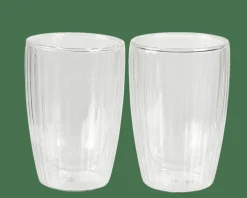 Verres À Café|Verres À Thé^CASA PAUSA Verre Double Paroi Set De 2 35 CL Transparent