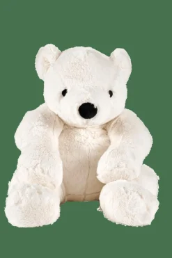 Kids^CASA POLA Ours Blanc Peluche Blanc