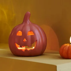 Porte-Bougies|Halloween^CASA PUMPKIN Terre Cuite