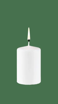 Bougies^CASA PURE Bougie Cylindrique Blanc