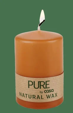 Bougies^CASA PURE Bougie Cylindrique Caramel