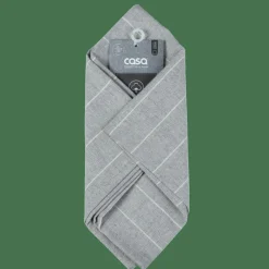 Serviettes^CASA RECYCLE Serviette Gris