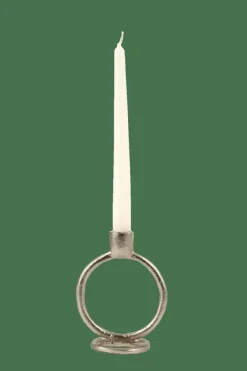 Bougeoirs^CASA RINGS Bougeoir Argent