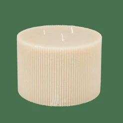 Bougies^CASA RUSTIC Rib Bougie Beige