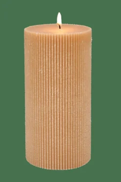 Bougies^CASA RUSTIC Rib Bougie Ocre