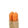 Bougies^CASA SHORTY Bougies Dîner Orange
