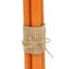 Bougies^CASA SHORTY Bougies Dîner Orange