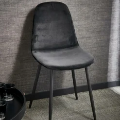 Chaises De Salle À Manger^CASA SILKE Chaise Noir