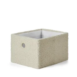 Boîtes De Rangement^CASA TEDDY Panier Pliable Blanc Cassé
