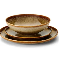 Serviettes^CASA UNI Set De 20 Serviettes Brun