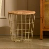 Tables D'Appoint^CASA WIRE Table D'appoint Sable
